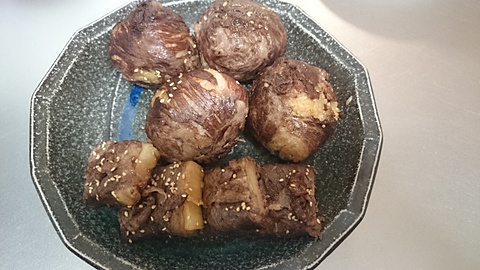 肉巻きおにぎり