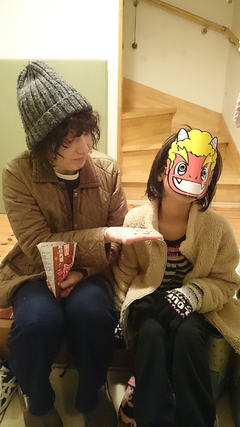 豆まき
