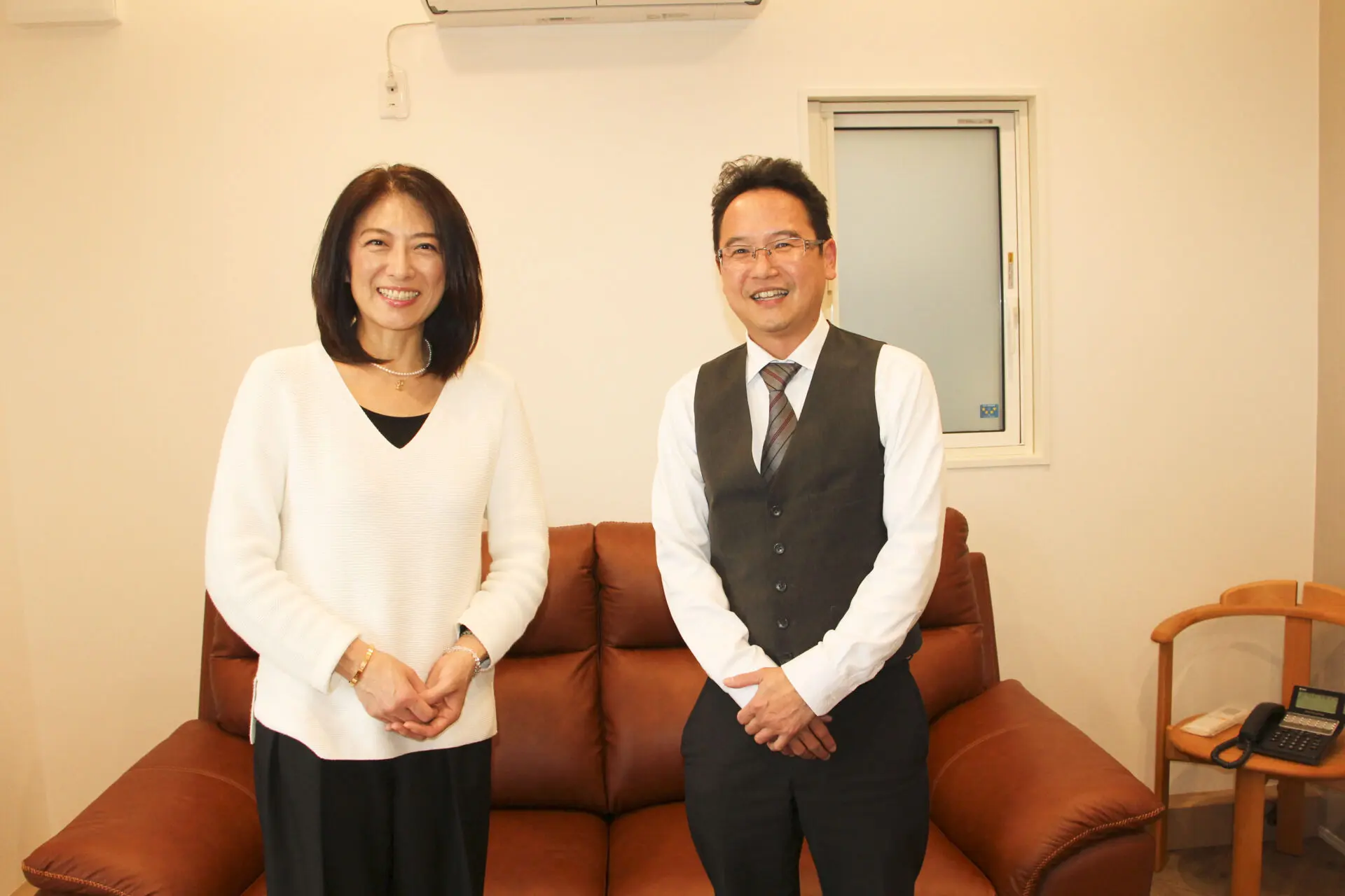 新事務所に藤森夕子さんがご来店♪