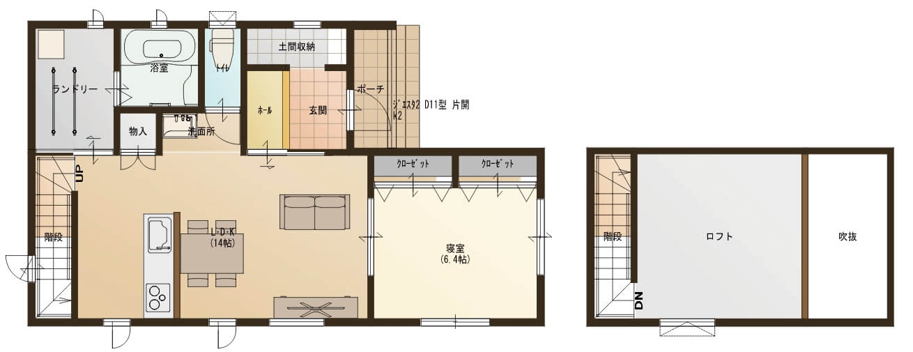 PLAN02の間取り