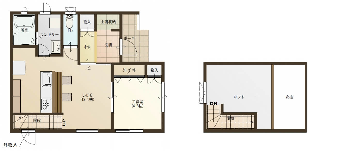 PLAN02の間取り